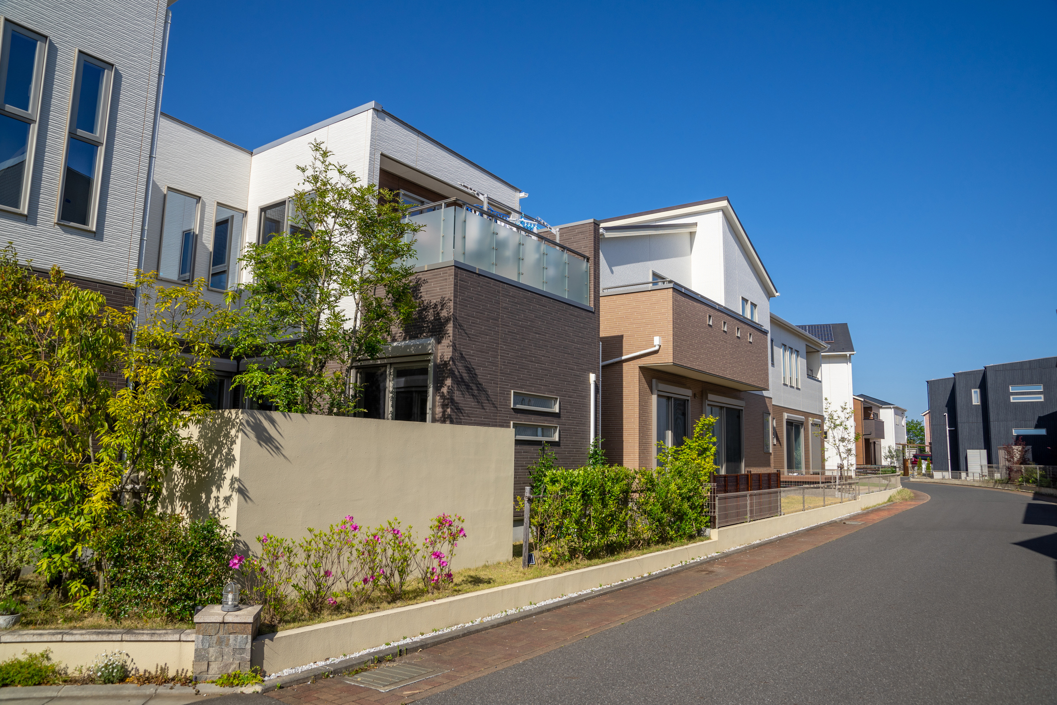 埼玉の新しい住宅街・注文住宅のイメージ